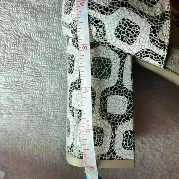 Audley Funky Multicolor Unique Sandal Chunky Block Heel Artsy Women’s Sz 40 - Picture 9 of 9